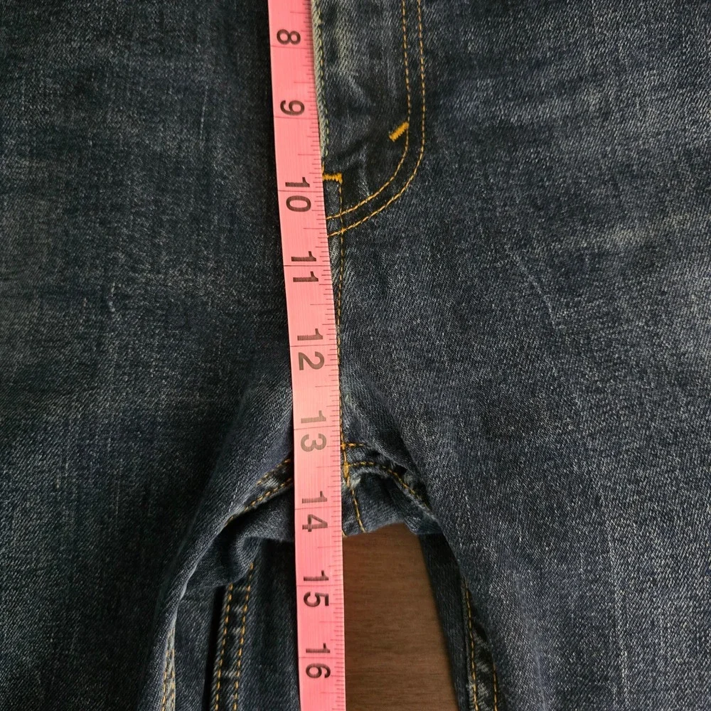 Levis 510 Skinny Fit Jeans Mens 34x34 Dark Wash Indigo Stretch‎ Denim 05510-0721